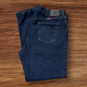 Wrangler Men's Blue Jeans 44 x 32